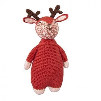 Crochet doll woodland deer