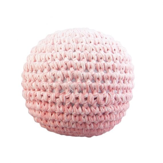 Crochet ball pink