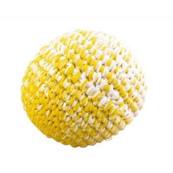 Crochet ball yellow