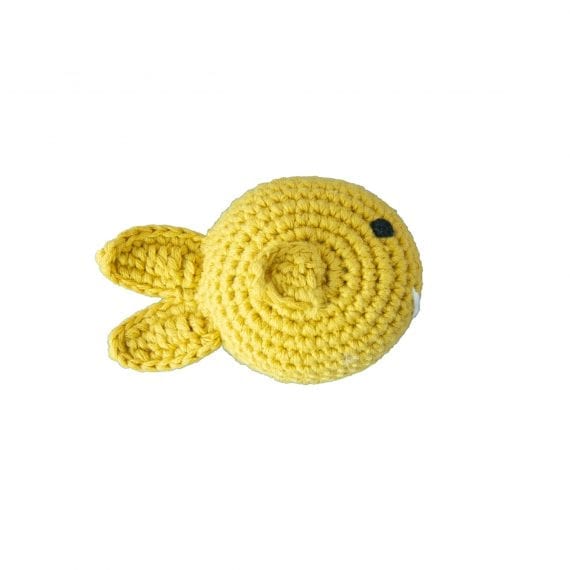 Crochet rattle fish