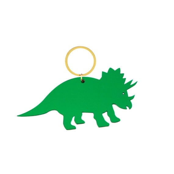 Keyring Dinosaur Green