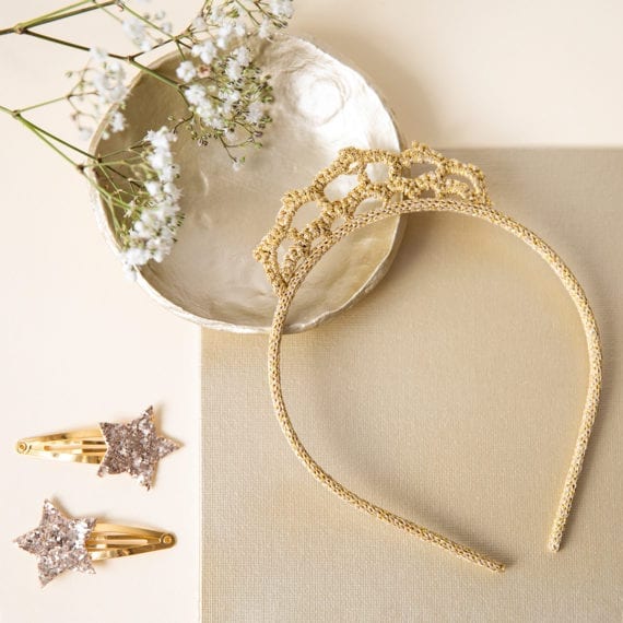 Hairband Crown Gold