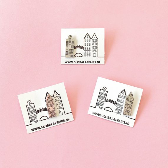Canal House Pins with packaging