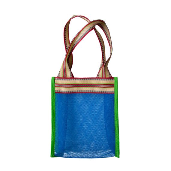 Tote bag Blue Recycled