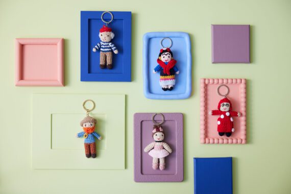 Crochet Keyring Pablo