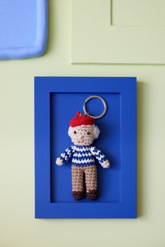 Crochet Keyring Pablo