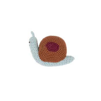 Crochet Rattle Snail