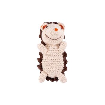 Pre-Order: Crochet Rattle Hedgehog