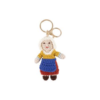 Pre-Order: Crochet Keyring Milkmaid