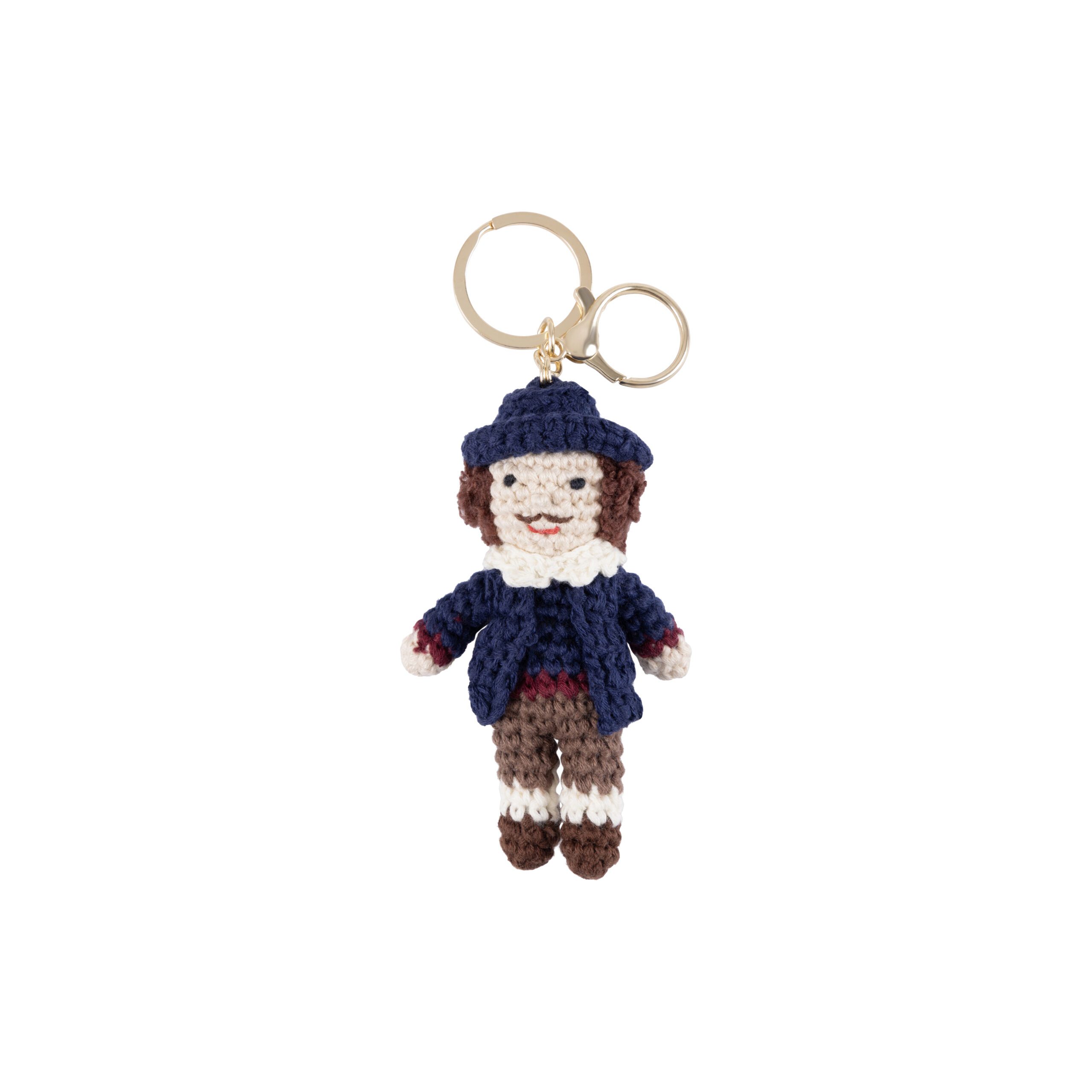Pre-Order: Crochet Keyring Rembrandt
